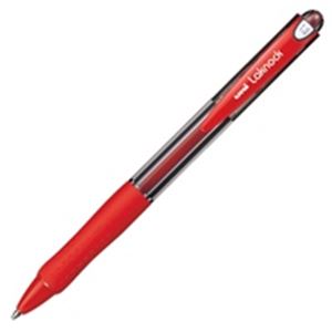 (業務用300セット) 三菱鉛筆 ボールペン VERY楽ノック SN10010.15赤 - 拡大画像