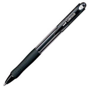 （業務用30セット）三菱鉛筆 ボールペン VERY楽ノック SN10010.24黒 - 拡大画像