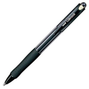 (業務用300セット) 三菱鉛筆 ボールペン VERY楽ノック SN10014.24黒 - 拡大画像