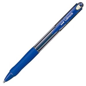 （業務用30セット）三菱鉛筆 ボールペン VERY楽ノック SN10014.33青 - 拡大画像