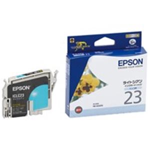 (業務用40セット) EPSON エプソン インクカートリッジ 純正 【ICLC23】 ライトシアン - 拡大画像