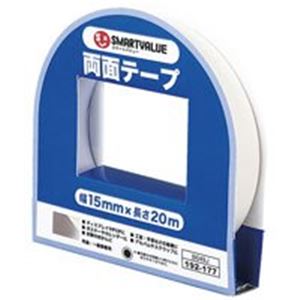 (業務用20セット) ジョインテックス 両面テープ 15mm×20m 10個 B049J-10 ×20セット 商品画像