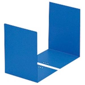 【訳あり・在庫処分】(業務用5セット)カール事務器 ブックエンド LB-55-B ブルー 1組/2個 ×5セット 商品画像