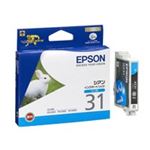 (業務用40セット) EPSON エプソン インクカートリッジ 純正 【ICC31】 シアン(青)