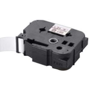 (業務用30セット) マックス 強粘着テープ LM-L524BWK 白に黒文字 24mm 商品画像