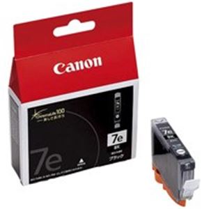 (業務用40セット) Canon キヤノン インクカートリッジ 純正 【BCI-7eBK】 ブラック(黒) - 拡大画像