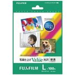 (業務用50セット) 富士フィルム FUJI 画彩 写真仕上げValue WPL100VA L判 100枚