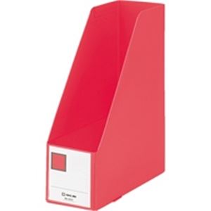 (業務用100セット) キングジム Gボックス/ファイルボックス 【A4/タテ型】 PP製 幅103mm 4653 赤 商品画像