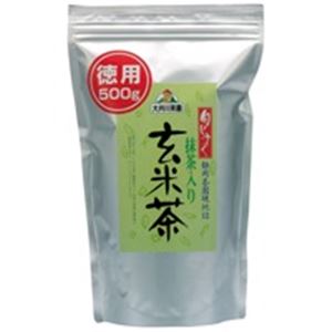 (業務用3セット)大井川茶園 徳用抹茶入り玄米茶500g袋 【×3セット】