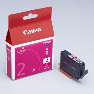 (業務用4セット) Canon キヤノン インクカートリッジ 純正 【PGI-2M】 マゼンタ - 拡大画像