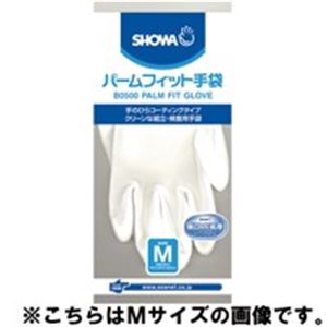 （業務用10セット）ショーワ パームフィット手袋 B0500 S 白 - 拡大画像