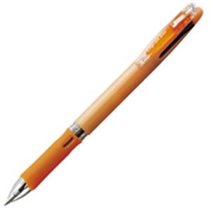 (業務用10セット) ZEBRA ゼブラ 多色ボールペン クリップオンスリム 【3色/0.7mm】 スリムタイプ B3A5-WOR 橙 - 拡大画像