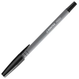 （業務用10セット）ジョインテックス ラバーボールペン 黒10本 H022J-BK-10 10本 ×10セット - 拡大画像