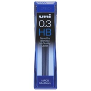 (業務用200セット) 三菱鉛筆 シャープペン替芯 ユニ 0.3mm U03202ND HB - 拡大画像