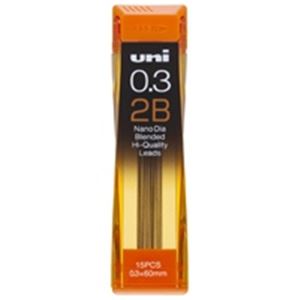 （業務用20セット）三菱鉛筆 シャープペン替芯 ユニ 0.3mm U03202ND 2B - 拡大画像