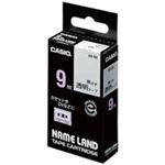 (業務用50セット) カシオ CASIO 透明テープ XR-9X 透明に黒文字 9mm  【×50セット】