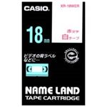 (業務用30セット) カシオ CASIO ラベルテープ XR-18WER 白に赤文字 18mm ×30セット