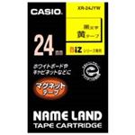 (業務用20セット) カシオ CASIO マグネットテープ XR-24JYW 黄に黒文字24mm ×20セット