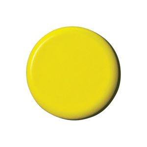 （業務用10セット）ジョインテックス 強力カラーマグネット 塗装18mm 黄 B272J-Y 10個 ×10セット - 拡大画像