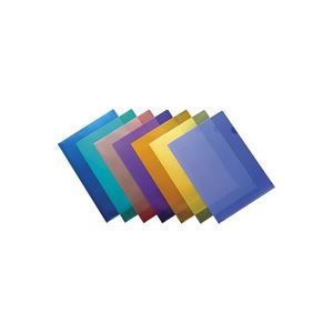 (業務用3セット) ジョインテックス Hカラークリアホルダー/クリアファイル 【A4】 100枚入り 紫 D610J-10PP ×3セット - 拡大画像