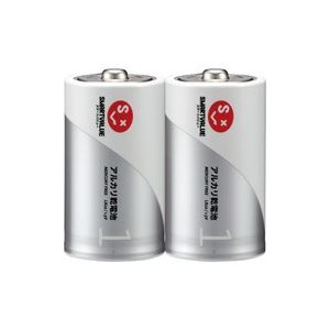 (業務用100セット) ジョインテックス アルカリ乾電池 単1×2本 N121J-2P ×100セット - 拡大画像