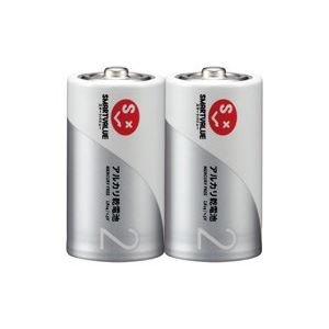 (業務用100セット) ジョインテックス アルカリ乾電池 単2×2本 N122J-2P ×100セット - 拡大画像