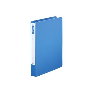 （業務用2セット）ジョインテックス リング式ファイル D030J-BL10 ブルー10冊 - 拡大画像