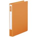 （まとめ買い）ジョインテックス リング式ファイル D030J-OR10 オレンジ10冊  【×20セット】