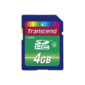 （業務用3セット）トランセンド SDHCカード4GB TS4GSDHC4 - 拡大画像