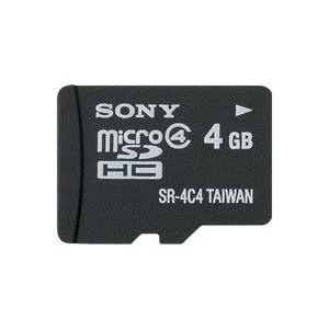 （業務用3セット）SONY ソニー microSDHCカード SR-4A4 - 拡大画像