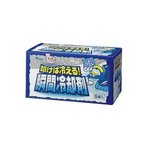 （まとめ買い）扶桑化学 叩けば冷える瞬間冷却剤5パック入り 【×7セット】