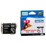 (業務用30セット) EPSON エプソン インクカートリッジ 純正 【ICBK61】 ブラック(黒)