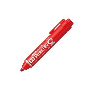 （業務用20セット）ぺんてる ハンディぺんてるペン丸芯中字 赤 NXN50-B - 拡大画像