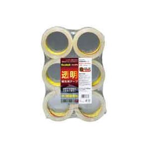 (業務用30セット) スリーエム 3M 透明梱包用テープ 6巻 313 6PN ×30セット 商品画像