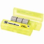（まとめ買い）オープン工業 コインケース M-100 100円用 収納50枚  【×300セット】