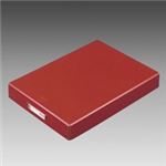 （まとめ買い）LIHITLAB デスクトレー トレイ A-708 A3 茶  【×20セット】