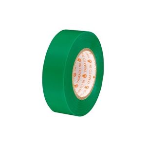 (業務用30セット)ヤマト ビニールテープ/粘着テープ (19mm×10m/緑) NO200-19 b04