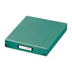 （まとめ買い）LIHITLAB デスクトレー トレイ A-713 B4 オリーブ  【×30セット】
