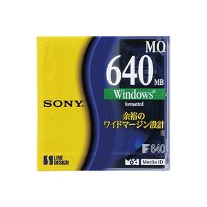 （まとめ買い）SONY ソニー MOディスク EDM-640CDF 【×6セット】