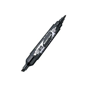 （業務用20セット）トンボ鉛筆 油性マーカーモノツイン OD-TME33 黒 - 拡大画像