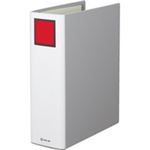 （まとめ買い）キングジム スーパードッチファイル 1478 A4S 80mm 灰  【×50セット】