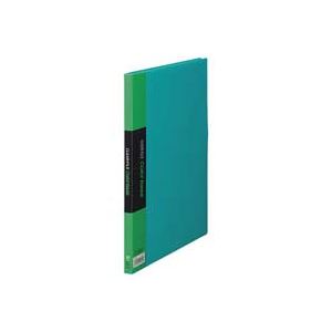 (業務用10セット) キングジム クリアファイル/ポケットファイル (A4/タテ型) 固定式 20ポケット 132C グリーン(緑) b04