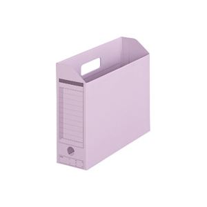 (業務用100セット) プラス ボックスファイル FL-051BF A4E 紫 商品画像