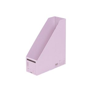(業務用100セット) プラス ボックスファイル FL-052BF A4S 紫 商品画像