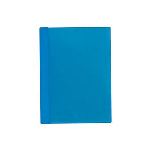 (業務用200セット) プラス クリアファイルスリム 【A4/タテ型】 超薄型 ポケット固定式 FL-190CF ブルー 商品画像