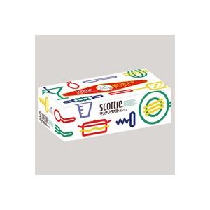 （業務用50セット）日本製紙クレシア スコッティ キッチンタオル ボックス - 拡大画像