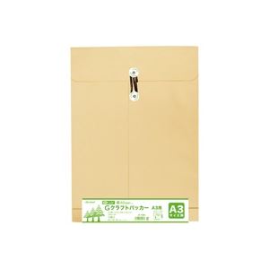 (業務用20セット) 菅公工業 再生紙クラフトパッカー ホ156B A3用 - 拡大画像