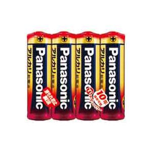 (業務用100セット) Panasonic パナソニック アルカリ乾電池 単3形 4個LR6XJ/4SE ×100セット 商品画像