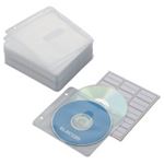 (業務用50セット) エレコム ELECOM DVD・CD追加用ポケットCCD-NBW100WH 白 100枚