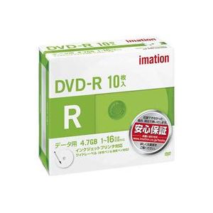 （まとめ買い）イメーション DVD-R 4.7GB IJ対応10枚 DVDR4.7PWB10PAIM 【×6セット】